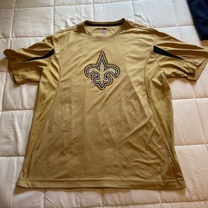 NFL New Orleans Saints XL team t-shirt jersey WOT made by Majestic
